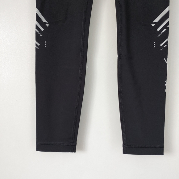Ivivva Lululemon Leggings Rhythmic Tights Luxtreme Size 6 Black - Picture 7 of 14